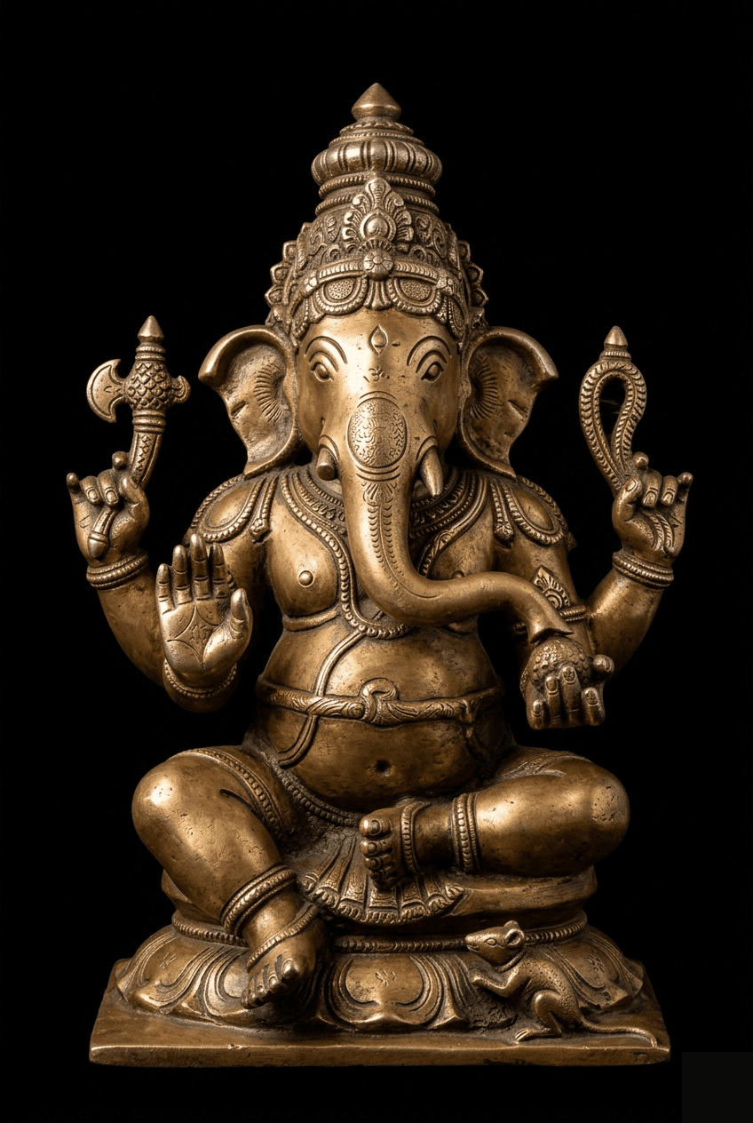Siddhi Vinayaka · The Seated Ganesha · Panchaloha